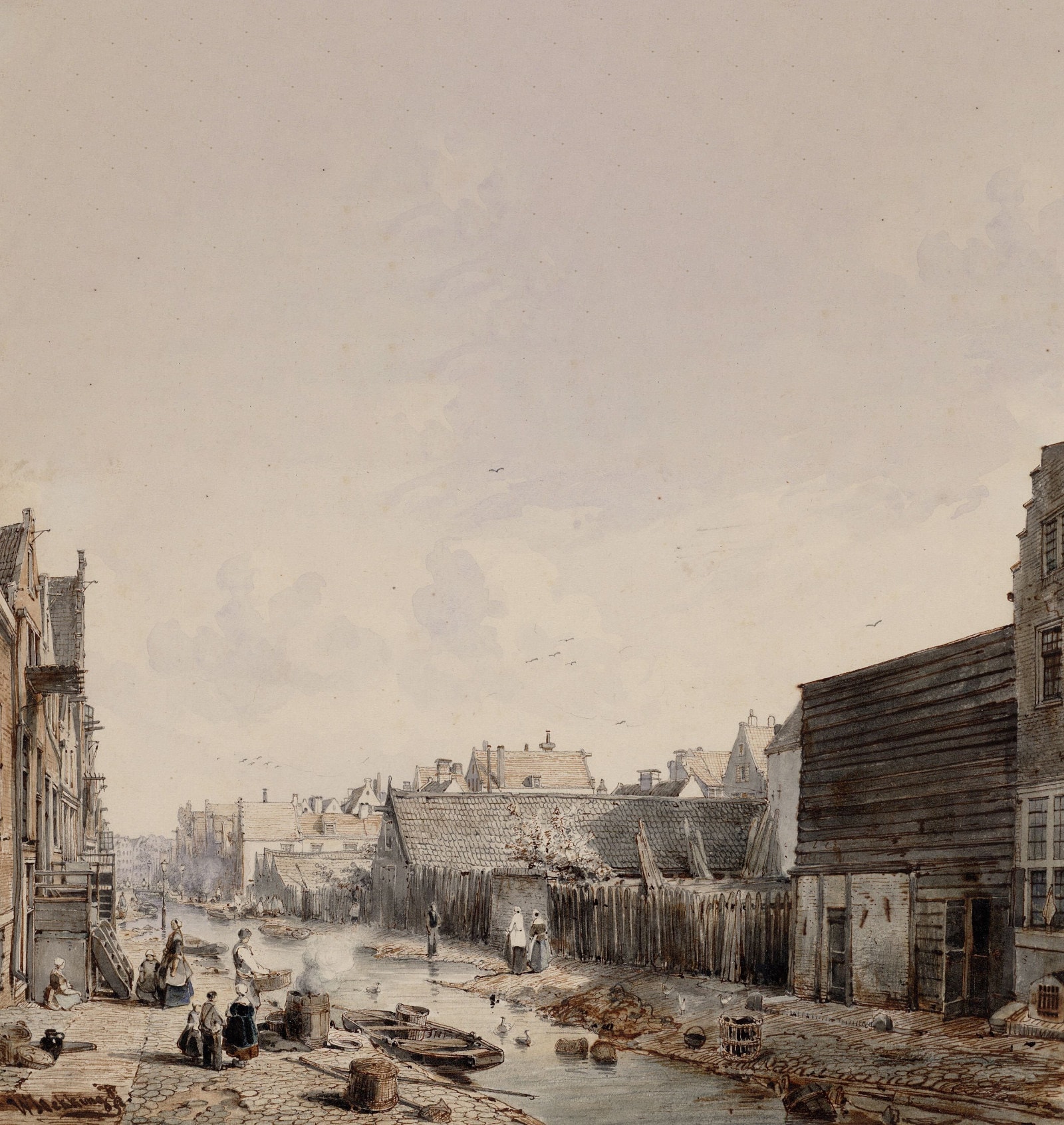 Een schone maagd met een stinkende adem