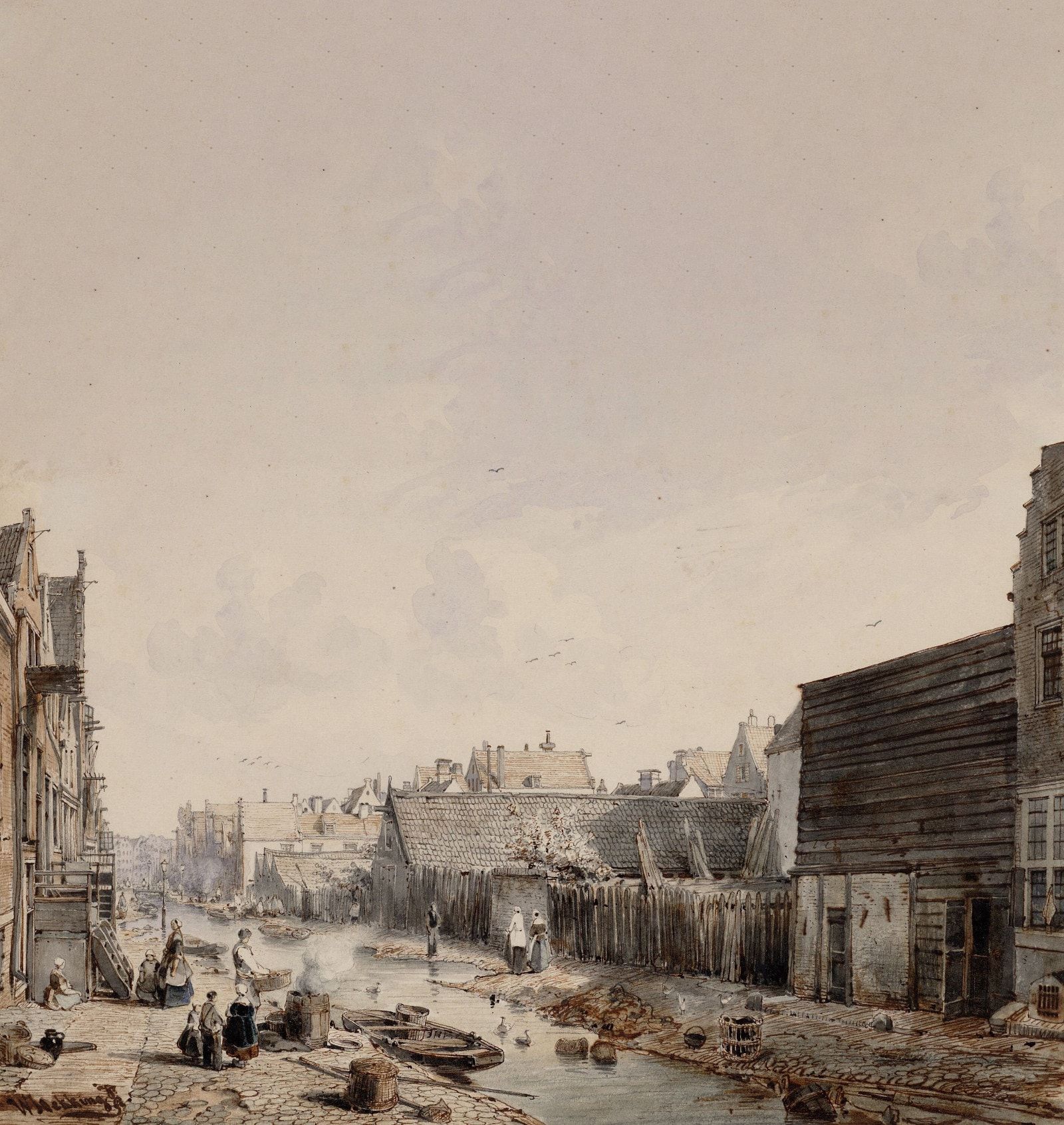 Een schone maagd met een stinkende adem